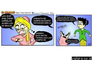  Hari Kartini ala Komik Strip Minang Si Bujang