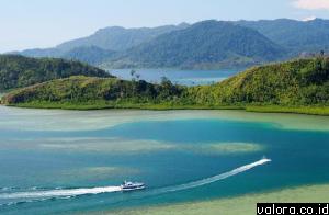 Sesudut pemandangan Objek Wisata Mandeh Pessel.