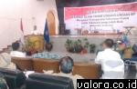 Foto bersama usai Pembaitan Peserta PKD GP Ansor di Kota Padang, Sumbar Minggu (24/5/2015). (istimewa)