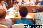 Komisioner KI Pusat, Dyah Aryani pada rapat komisi PSI di Rapat Kerja Teknis, Sabtu (22/8/2015) di Tanggerang, Banten. (istimewa)