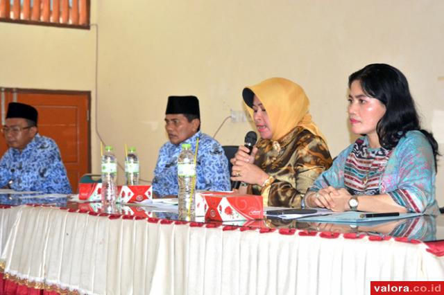Pemkab Agam menggelr rapat persiapan pencanangan Gerakan GP3M Pendidikan Pemberdayaan Perempuan Marginal (GP3M) yang akan diselenggarakan Rabu (27/4/2016) mendatang (amc)