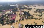 Sebagian besar wilayah Sumbar dilanda banjir pada Februari lalu (istimewa)