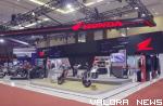 Boot Honda di ajang IMOS 2022 di Jakarta Convention Center.