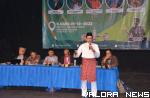 Sastrawan dari sejumlah negara di Asia Tenggara saat berdiskusi tentang Isu Sastra Asia Tenggara di kampus ISI Padang Panjang, Kamis. (kominfo)