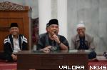 Wakil Gubernur Riau, Edy Natar Nasution saat hadir pada kegiatan GSSB yang ke-101 di Masjid Paripurna Al-Mukhlishin, Kelurahan Sukamulya, Kecamatan Sail, Pekanbaru, Sabtu. (humas)