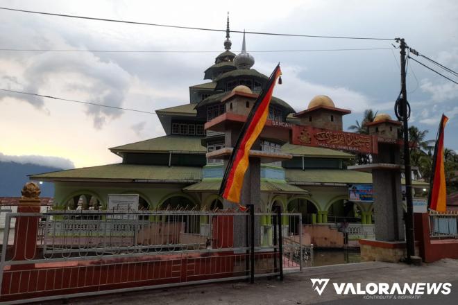 Masjid Ummil Qura di Jorong Bancah, Nagari Maninjau, Kecamatan Tanjung Raya. (humas)