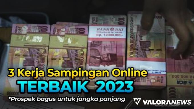 Ilustrasi 3 ide kerja online terbaik untuk pemula di tahun 2023. (Foto: channel Ruang Freelancer)