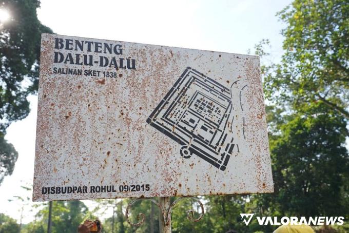 Informasi keberadaan Benteng Tujuh Lapis peninggalan Tuanku Tambusai di Rohul.