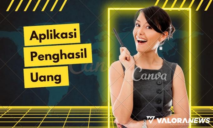 Ilustrasi aplikasi penghasil uang. (Foto: Canva)