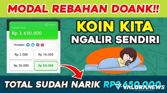 Ilustrasi aplikasi penghasil uang mRewards- Games &amp; Earn Money satu hari bisa tarik uang Rp50 ribu. (Foto: Youtube Naufal354)