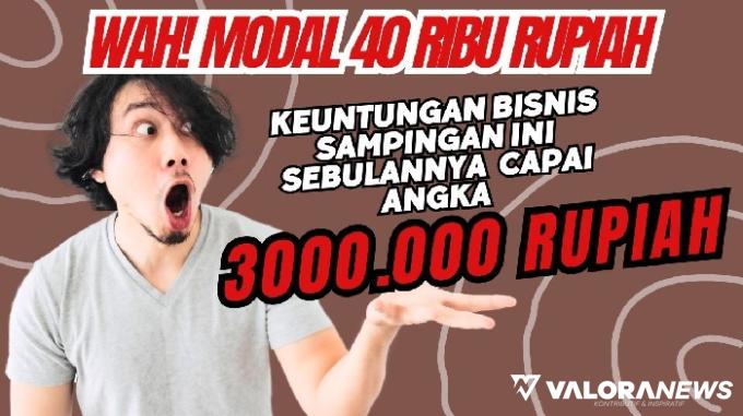 Ilustrasi ide bisnis online modal Rp40 ribu untung Rp3 juta. (Foto: Canva)