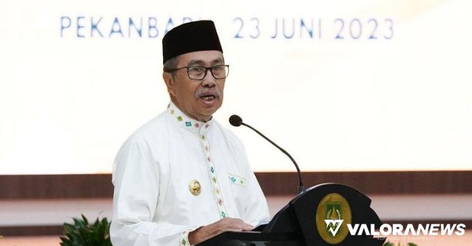 Gubernur Riau, Syamsuar.