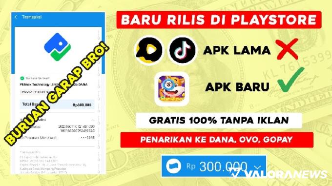 Ilustrasi aplikasi game Differences:Coin dapat saldo DANA Rp300 ribu. (Foto: Channel Youtube Naufal354)