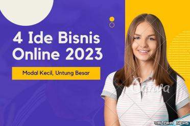 Ilustrasi ide bisnis online 2023. (Foto: Canva)