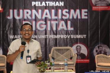 Kepala Dinas Komunikasi dan Informatika Sumatera Utara (Kominfo Sumut), Ilyas S Sitorus.
