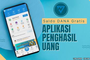 Ilustrasi aplikasi penghasil saldo DANA gratis. (Foto: Canva)
