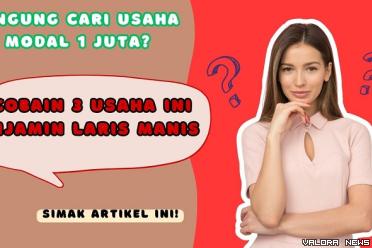 Ilustrasi ide usaha modal Rp1 juta paling hits tahun 2023. (Foto: Canva)