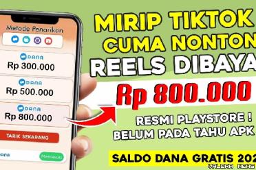 Ilustrasi aplikasi penghasil uang Lucky Tube-win cash dapat saldo DANA Rp800 ribu. (Foto: channel Youtube Naufal354)