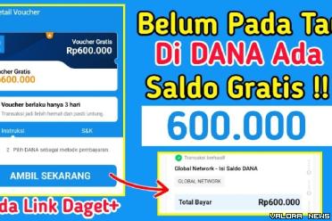 Ilustrasi mainkan aplikasi DANA dapat cuan hingga Rp600 ribu. (Foto: channel Youtube Gebang Kiidiw)
