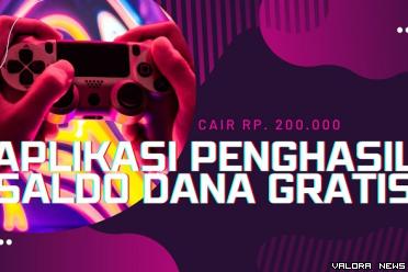 Ilustrasi aplikasi penghasil uang dan saldo DANA gratis. (Foto: Canva)