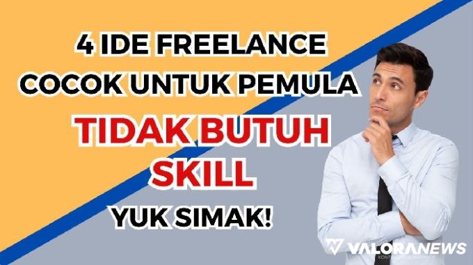 Ilustrasi ide freelance terbaik tahun 2023 untuk pemula. (Foto: Canva)