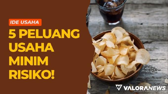 Ilustrasi ide bisnis modal pas-pasan minim risiko. (Foto: Pinterest/Canva)