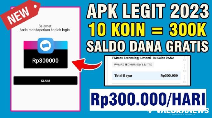 Ilustrasi aplikasi penghasil uang baru login dapat saldo Ewallet Rp300 ribu. (Foto: cahnnel Youtube OT YTV)