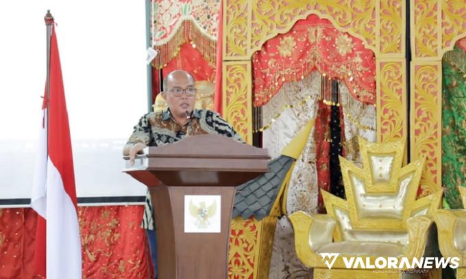 Ketua DPRD Sumbar, Supardi membuka Bimtek dengan tema &quot;Optimalkan Fungsi Pengawasan DPRD dalam Revitalisasi, Pemanfaatan dan Peningkatan Aset Daerah,&quot; di Bukittinggi, 13-14 Juli 2023. (humas)