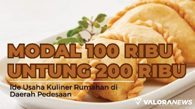 Ilustrasi ide usaha kuliner modal irit untung sebukit di daerah pedesaan. (Foto: Canva)