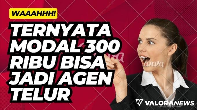 Ilustrasi usaha agen telur dengan modal Rp300 ribu di pedesaan. (Foto: Canva)