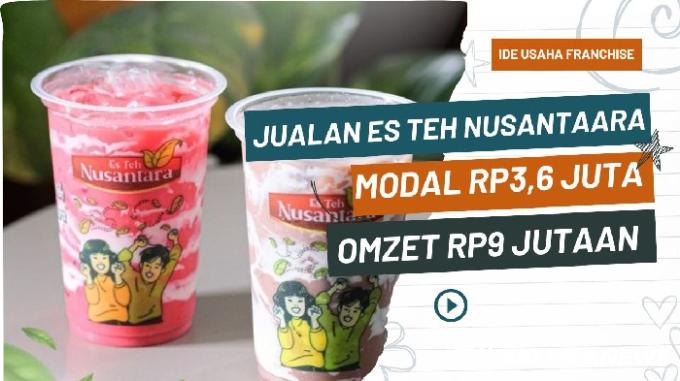 Ilustrasi cara bergabung dengan waralaba brand Es Teh Nusantara. (Foto: Pinterest/Canva)