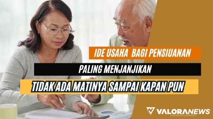 Ilustrasi ide usaha paling menjanjikan bagi pensiunan kerja. (Foto: Pinterest/Canva)