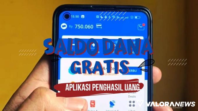 Ilustrasi saldo DANA gratis Rp750 ribu. (Foto: Canva)