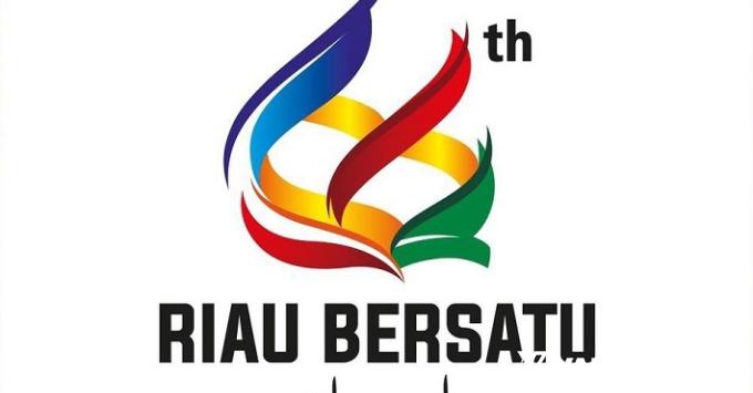 Karya desain Novelia Shafyra, yang ditetapkan jadi logo HUT ke 66 Provinsi Riau tahun 2023.