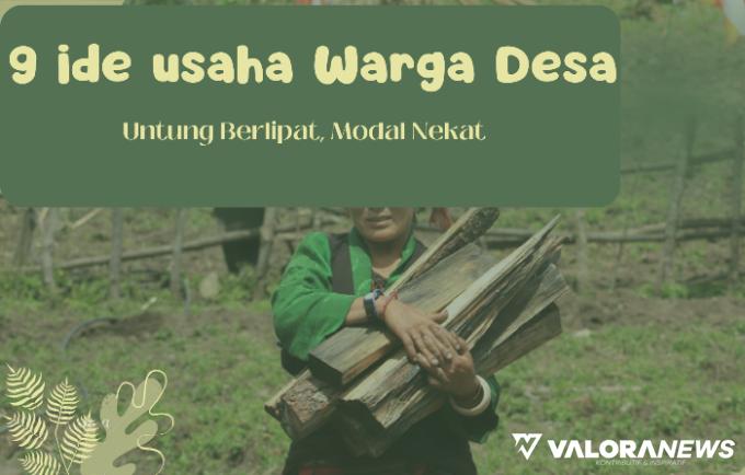 Ilustrasi Ide Usaha untuk Warga Desa (foto: Pexels/Canva)