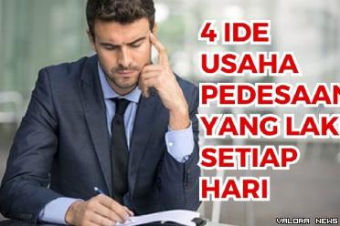 Ilustrasi peluang bisnis di daerah pedesaan dijamin laku setiap hari. (Foto: Canva)