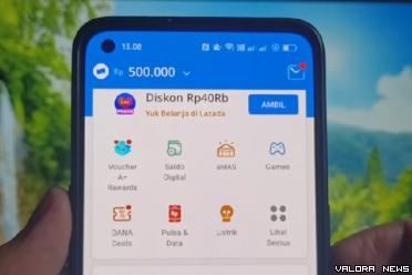 Ilustrasi saldo DANA gratis Rp500 ribu. (Foto: Youtube)