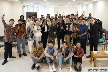 Biofarma Group dengan MIT gelar Bio Farma x MIT Hacking Medicine Goes to Campus Roadshow, di Universitas Indonesia, Depok pada 27 Juni 2023. (humas)