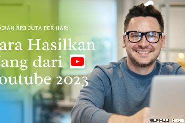 Ilustrasi Cara Hasilkan Uang dari Youtube (foto: Canva)