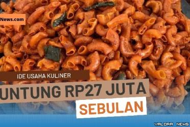 Ilustrasi ide usaha jualan makaroni sebulan untung Rp27 juta. (Foto: Pinterest/Canva)