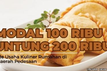 Ilustrasi ide usaha kuliner modal irit untung sebukit di daerah pedesaan. (Foto: Canva)