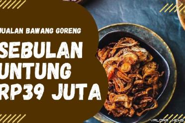 Ilustrasi ide usaha jualan bawang goreng bisa untung Rp39 juta dalam sebulan. (Pinterest/Canva)