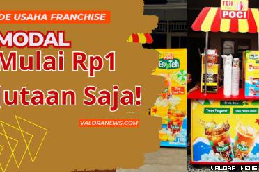 Ilustrasi ide usaha cara bergabung dengan franchise Es Teh Poci sehari ngomzet Rp800 ribu. (Foto: Pinterest/Canva)