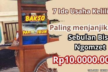 Ilustrasi ide usaha keliling paling menjanjikan tahun 2023. (Foto: Pinterest/Canva)