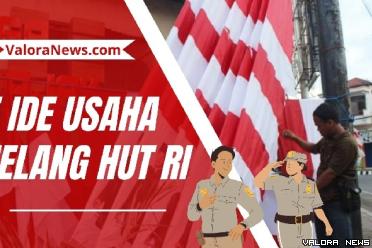 Ilustrasi 5 ide usaha yang menjanjikan jelang HUT RI tahun 2023. (Foto: Canva)