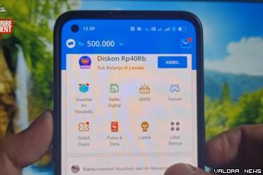 Ilustrasi aplikasi penghasil uang  modal login dapat Rp500 ribu. (Foto: Youtube The Herlin official)