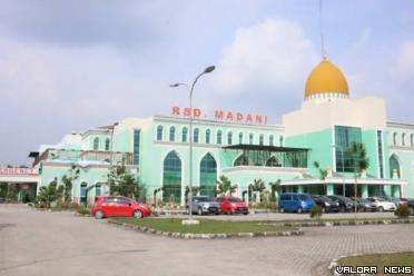 Rumah Sakit Daerah (RSD) Madani Pekanbaru.