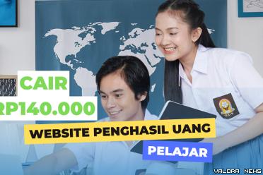Ilustrasi website penghasil uang untuk pelajar. (Foto: IndiHome/Canva)