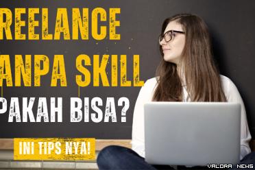 Ilustrasi Pekerja Lepas Tanpa Skill (foto: Canva)
