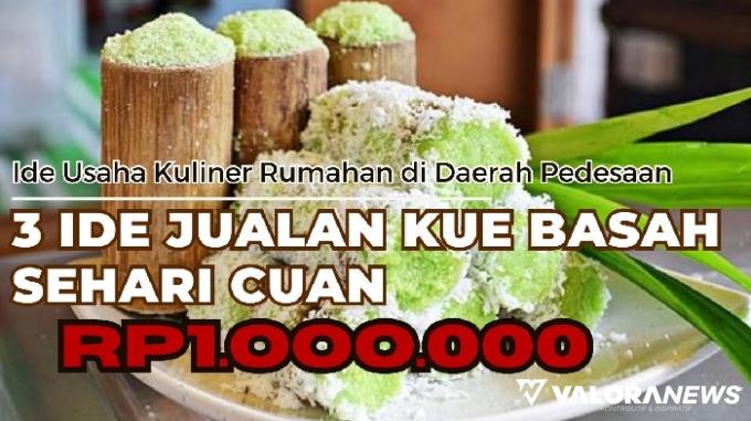 Ilustrasi ide jualan kue basah paling laris, 3 jam langsung ludes. (Foto: Pinterest/Canva)